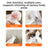 Mini Washable Pet Hair Trimmer with LED Light for Dogs and Cats