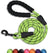 Reflective nylon rope dog lead in 4 colour options