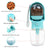 Portable Dog Water Bottle and Feeding Bowl Set, Leakproof Travel Bottle, Three Colours