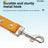 PU leather dog lead, ideal for everyday use
