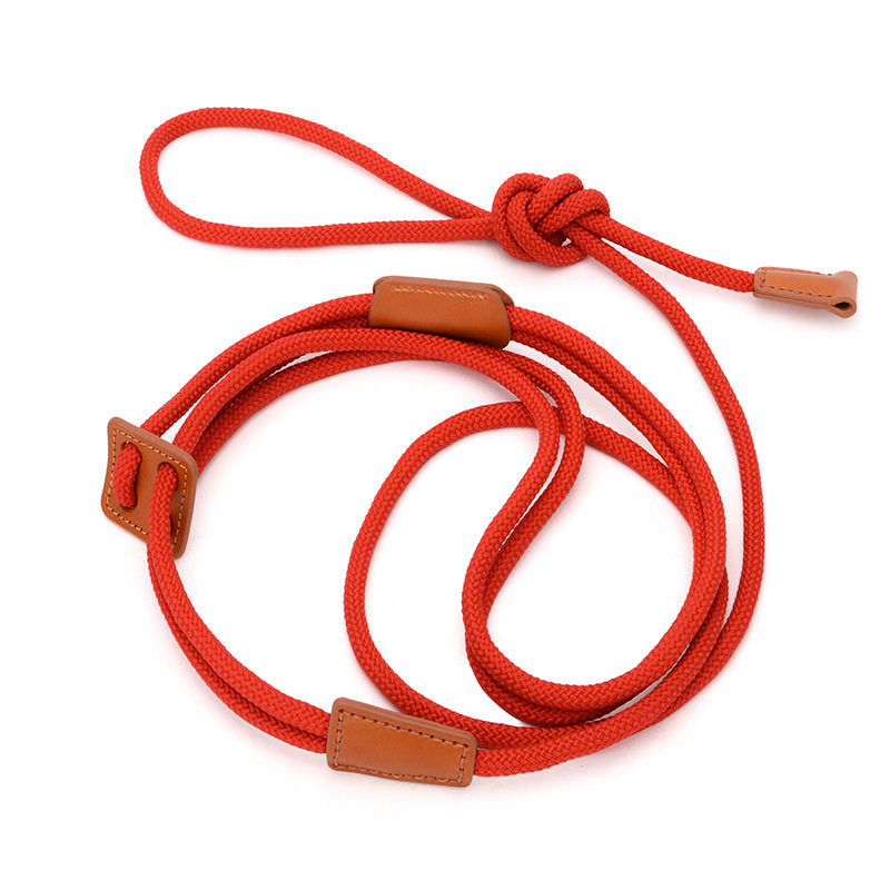 Integrated rope dog harness and lead in 6 colour options