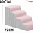 Pet ramp stairs with removable washable cover in Pink 4 Step Upgraded Plus