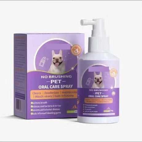 Tooth Cleaning Spray for Dogs and Cats, Fresh Breath Care