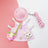 Pink princess costume set for rabbits and guinea pigs, available in 2 styles, image 1