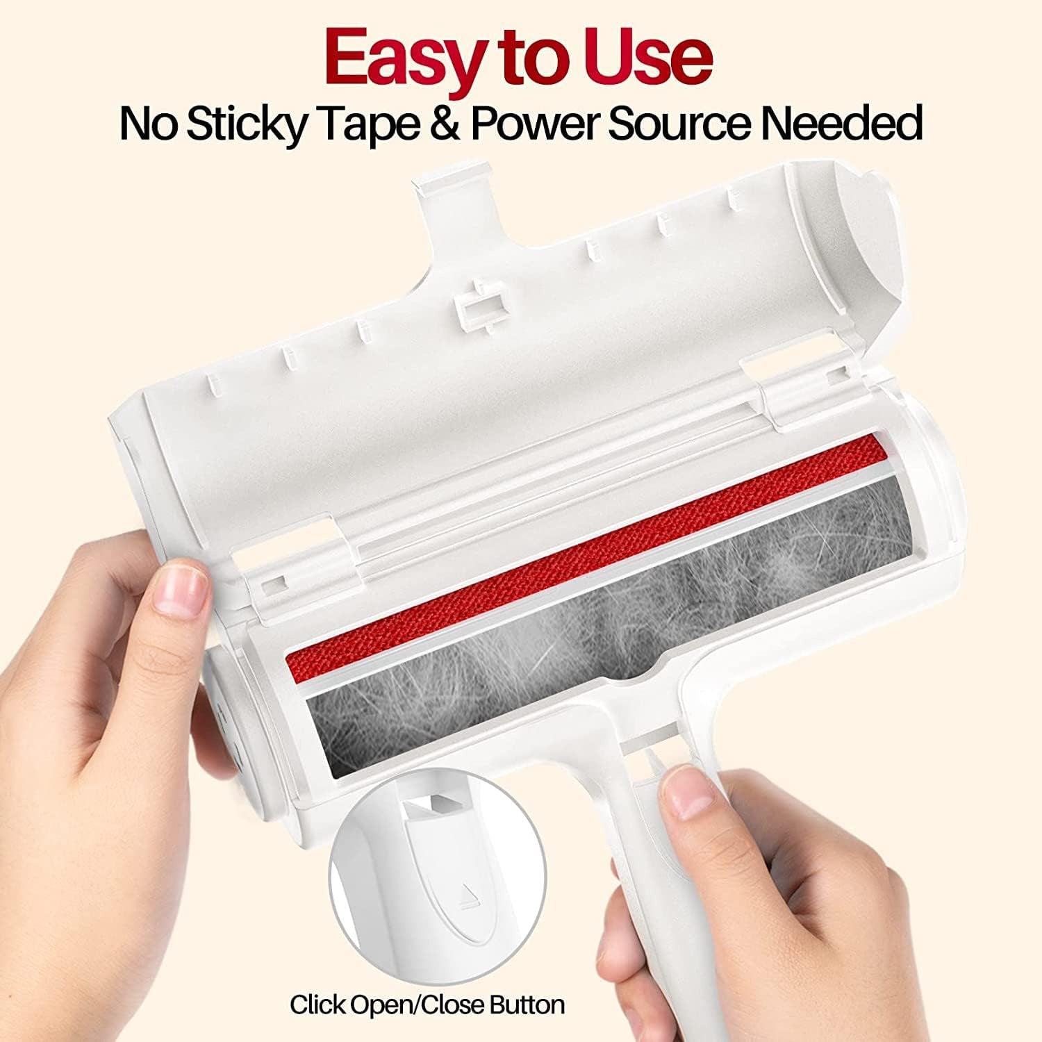 Pet Hair Remover Roller for Sofas, Clothes and Bedding