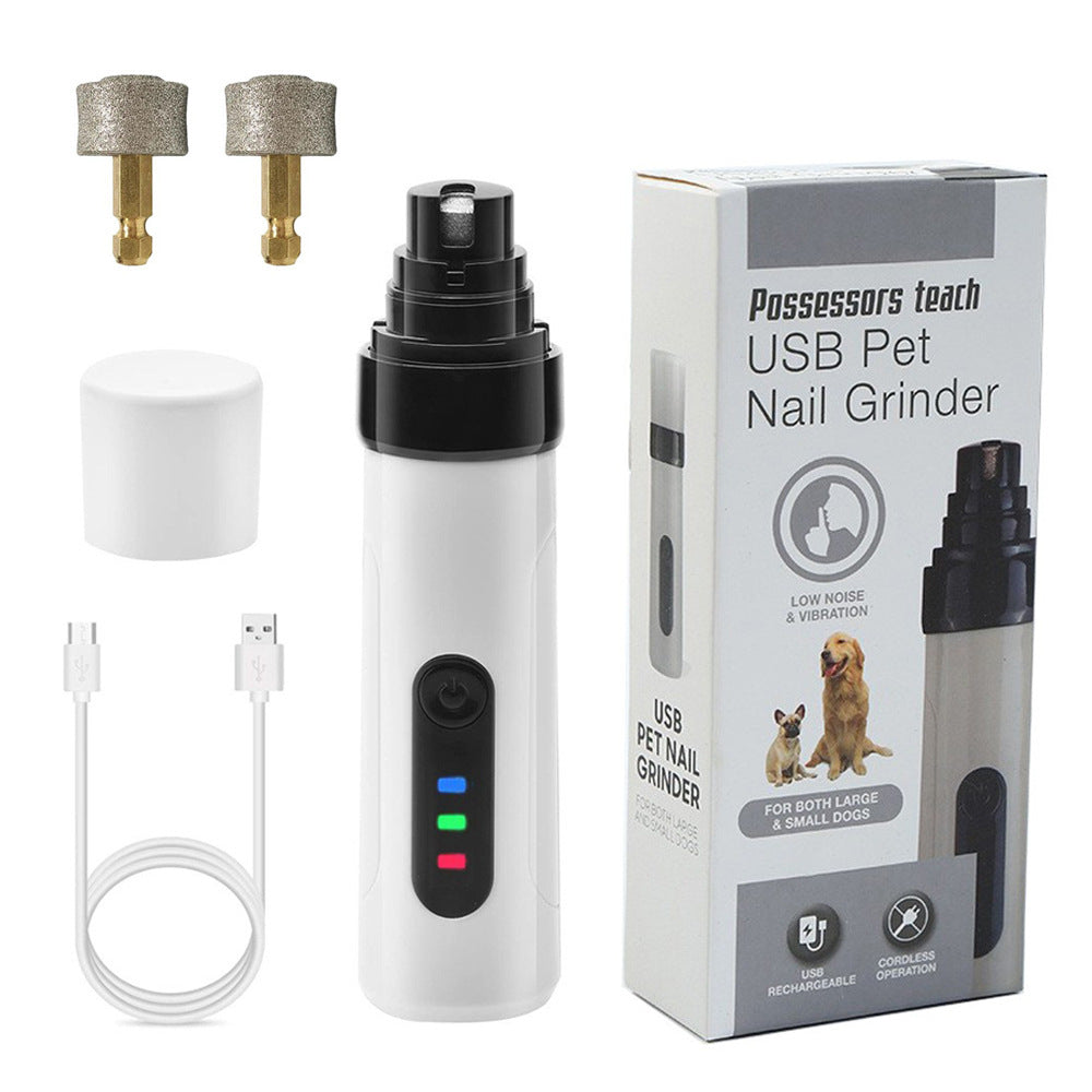 Dual-Speed Nail Grinder with Diamond Head for Dogs and Small Pets