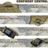 Tactical nylon dog harness with grab handle, available from Pet Royale UK