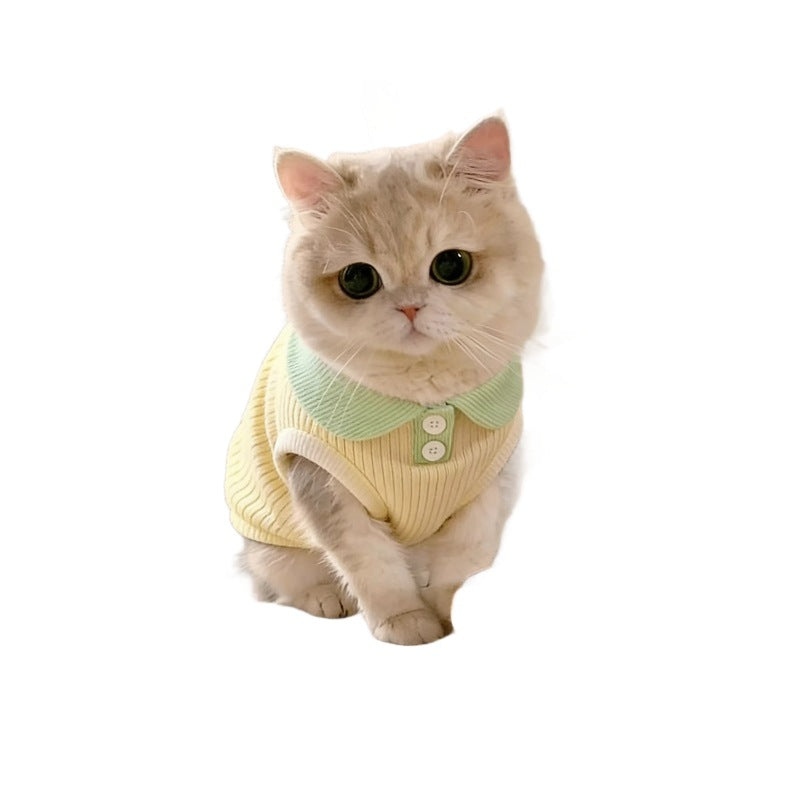Pet polo shirt for small dogs and cats, available in 3 colours, image 5