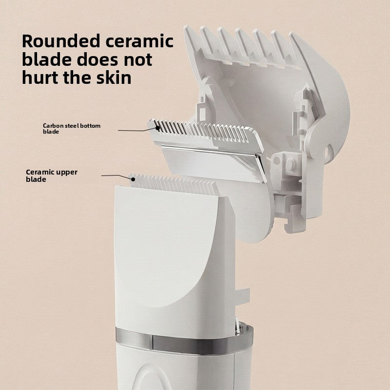 Silent Ceramic Blade Paw Hair Trimmer Kit for Dogs and Cats