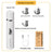 LED Pet Nail Clipper with Adjustable Safety Guard, Stainless Steel