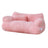 Detachable washable cat sofa bed in mousse coffee
