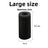 Stainless mesh aquarium filter intake guard with rubber connector, view 12
