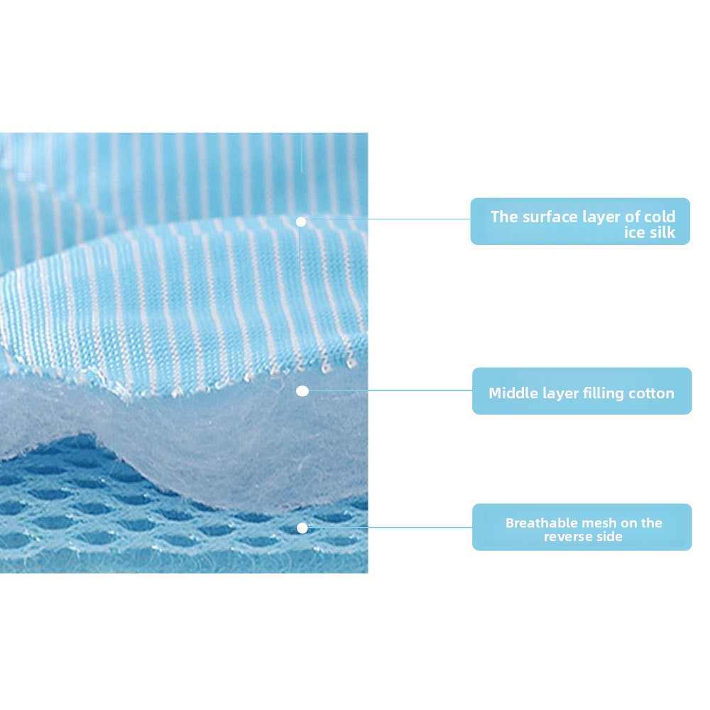 Pink breathable cooling mat for cats and kittens