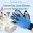 Cat Grooming Glove Brush, Gentle Deshedding Massage Mitt