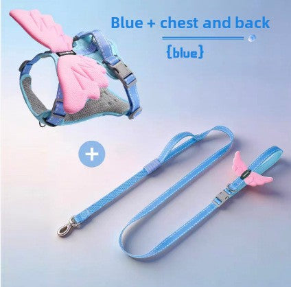 Angel wings dog harness, available from Pet Royale UK