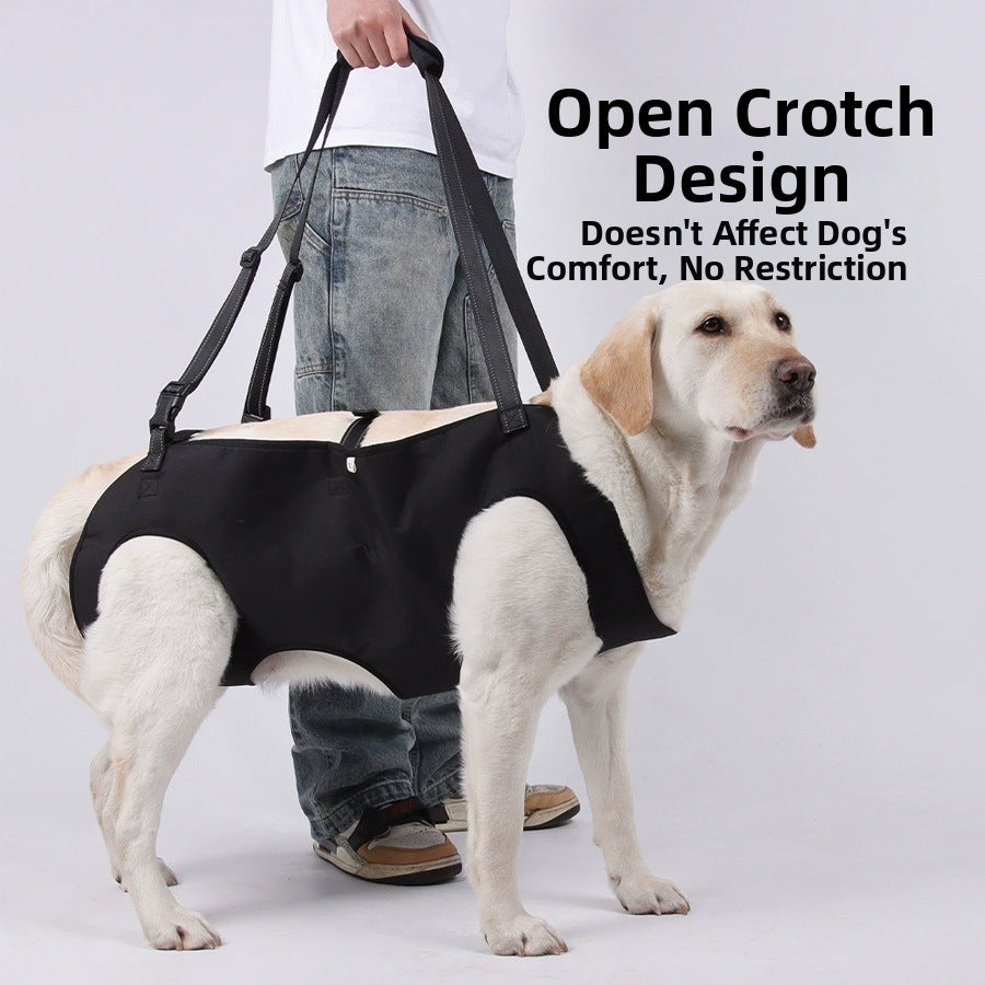 Dog mobility support harness, ideal for lifting and mobility support