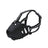 Reflective dog muzzle with heart pattern and adjustable strap, product image 5