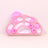 Dog puzzle slow feeder bowl in Cloud Puzzle, Pink