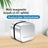 Magnetic double sided aquarium glass cleaner, black or white, view 7