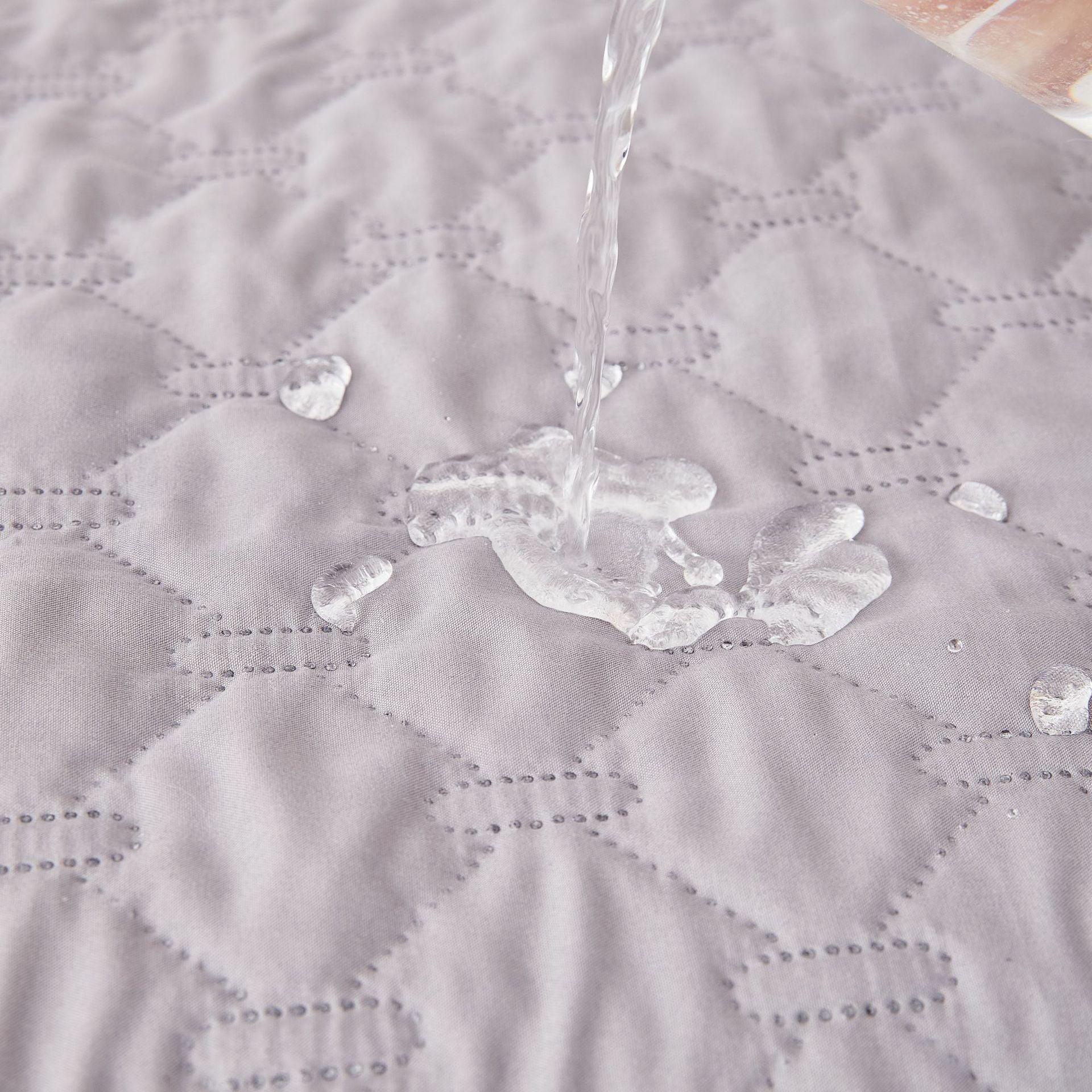 Large waterproof pet sofa cushion bed with pillow, detail photo 4