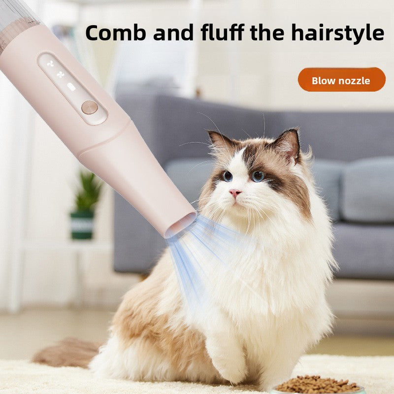 Cordless Pet Hair Vacuum and Grooming Kit, 40W Handheld Vacuum