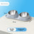 Anti-Spill Pet Food Bowl with Stainless Steel Insert