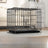 Foldable iron pet crate for small dogs, detail photo 11