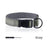 Nylon dog collar with tracker holder pocket in orange, view 11