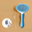 Self-Cleaning Fine-Tooth Dematting Comb for Dogs and Cats