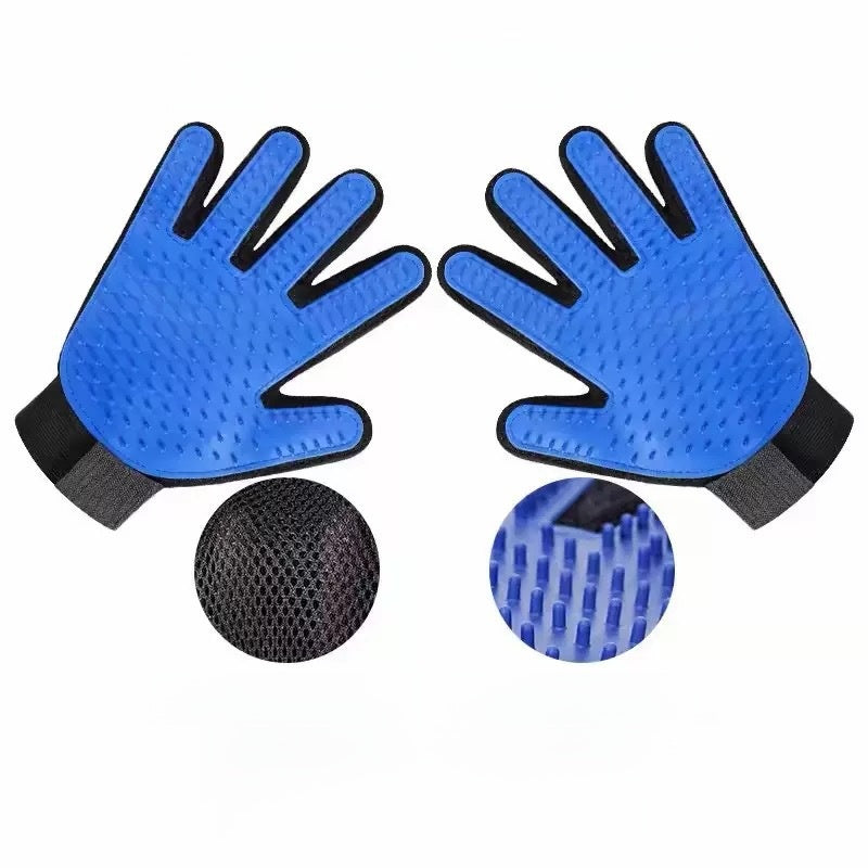 Pet Hair Removal Brush and Glove Kit for Furniture
