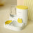 One-Piece Integrated Pet Feeder with Water Dispensing and Stainless Steel Bowl Option