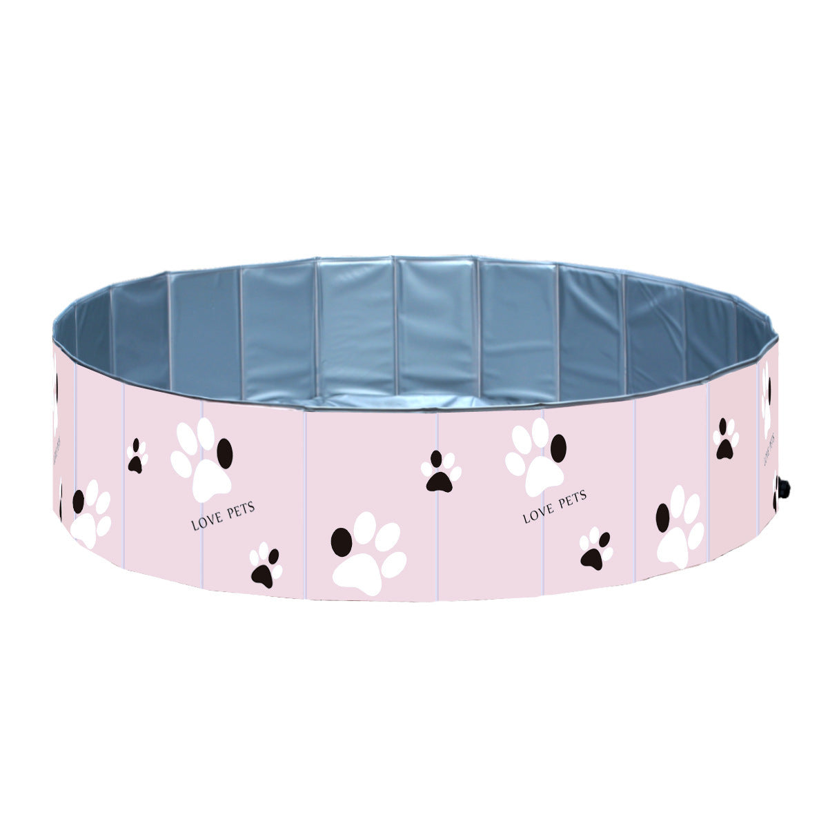 Folded pet bath tub packed into its storage bag