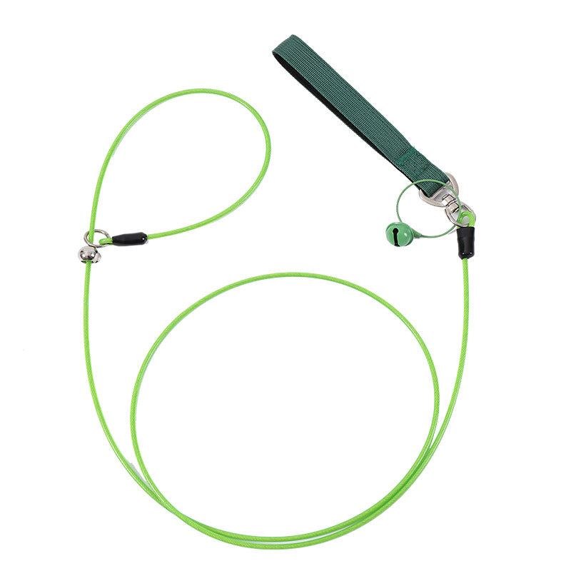 Steel wire core dog slip lead, ideal for everyday use