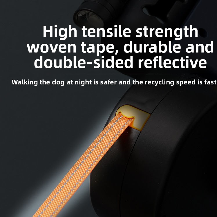 Two-headed retractable lead for dogs, available from Pet Royale UK