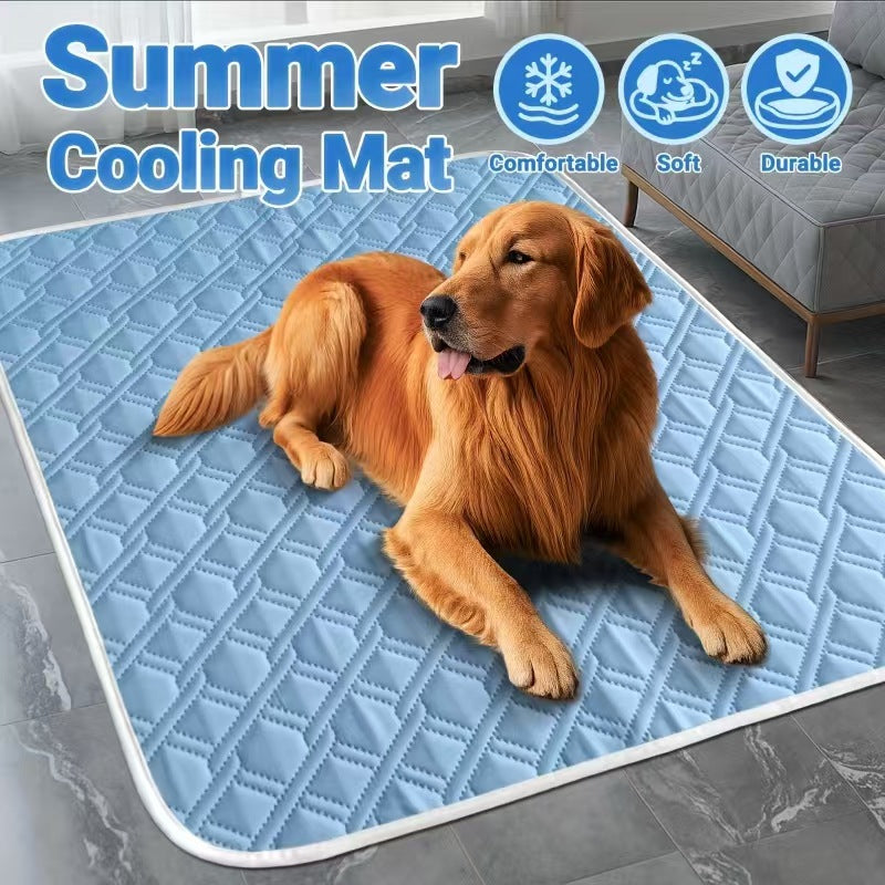 Instant cooling dog bed mat, main product photo