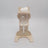 Wooden water bottle stand for hamsters with drinking bottle, view 1