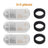 7L Stainless Steel Pet Water Dispenser with Multiple Adapters