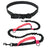 Hands-free running lead with waist belt, ideal for runs and hikes
