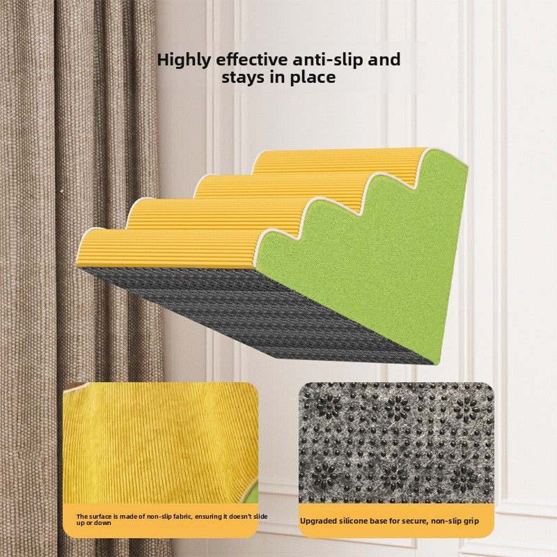 Non-slip foam pet stairs with washable cover, photo from another angle