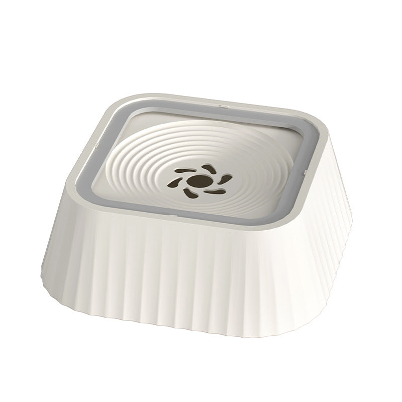 Floating Pet Water Bowl with Anti-Tip Base for Cats and Dogs, Detachable and Easy to Clean