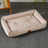 Waterproof Oxford dog bed with raised edges and soft base, photo 9