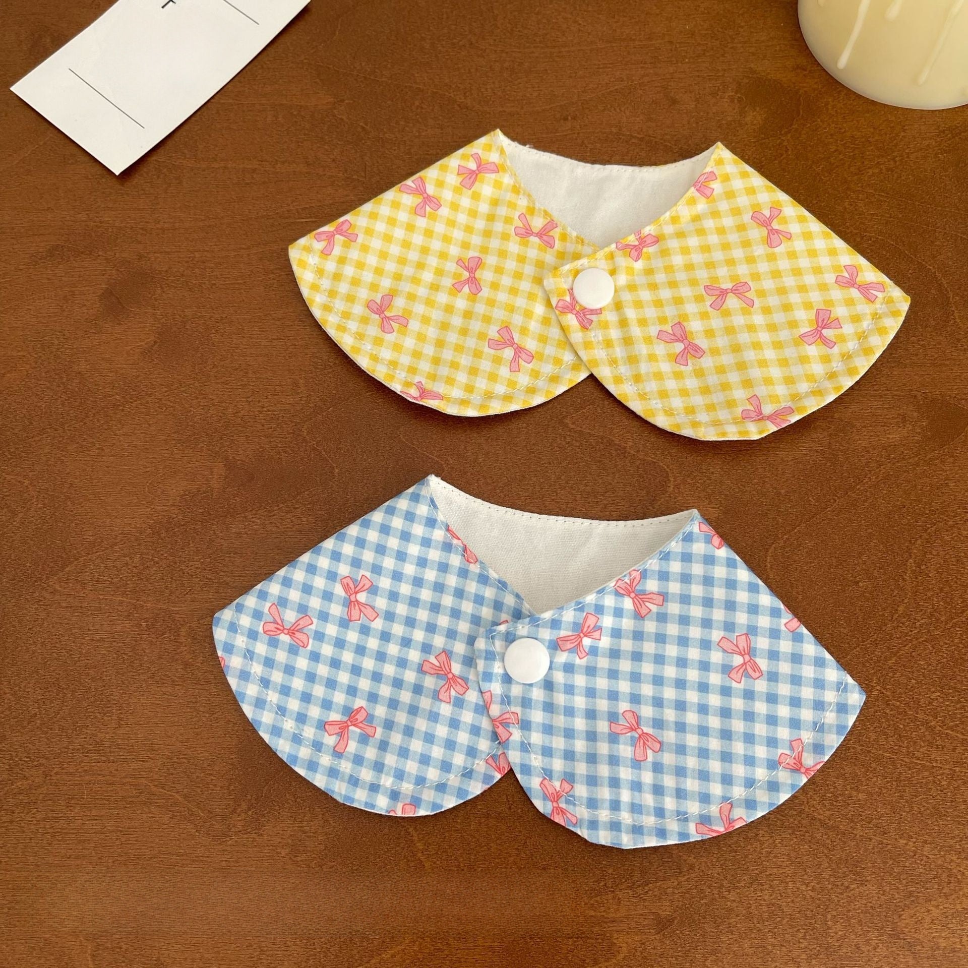 Cotton bow bib scarf for dogs and cats, available in 4 colours, image 5