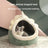Semi-enclosed cat bed with cute animal design, sizes from Small 30 x 30 x 28cm