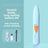 Compact Pet Hair Trimmer with Rounded Ceramic Blade