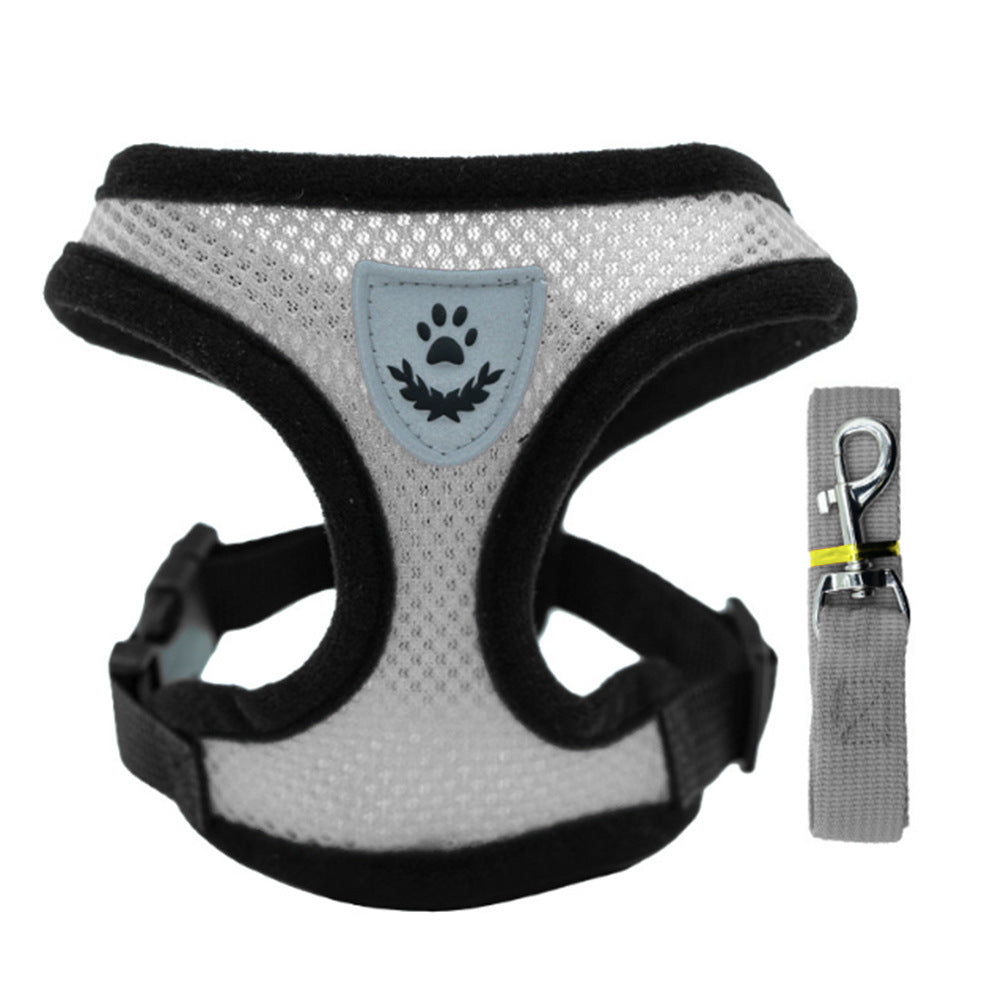 Small pet mesh harnesses in nine bright colours