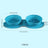 Portable Foldable Silicone Pet Bowl, Collapsible Travel Dish for Dogs and Cats