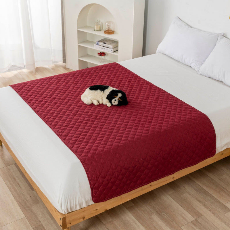 Waterproof pet blanket protecting a sofa from fur, product image 21