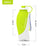 Portable Silicone Pet Water and Feeding Cup with Leak-Proof Leaf Design for Walks