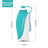 Leaf Shaped Foldable Silicone Pet Drinking Cup 580ml for Dogs and Cats on Outdoor Trips