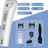 Cordless Rechargeable Dog Hair Clipper, Lightweight 257g
